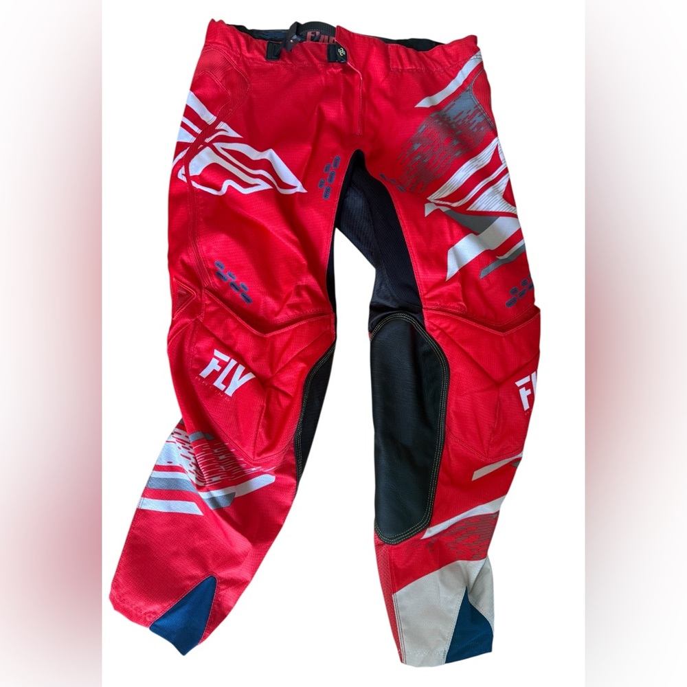 Fly Racing Evo 2.0 Pants sz36 Motocross Off-road BMX Evolution Red sz36